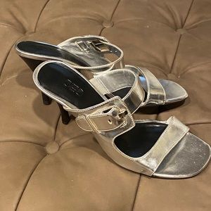Cato silver sandals